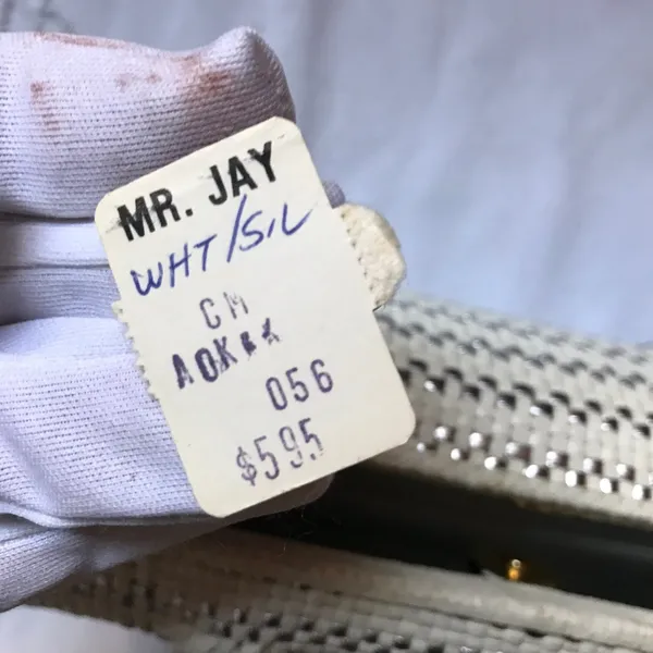Mr. Jay Vintage Clutch White - Image 4