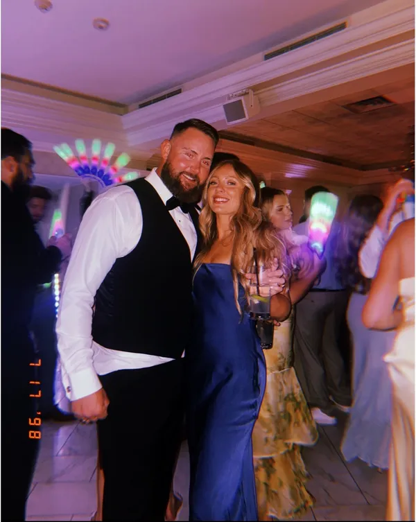 Princess Polly Blue Wedding Guest Dress - Image 2