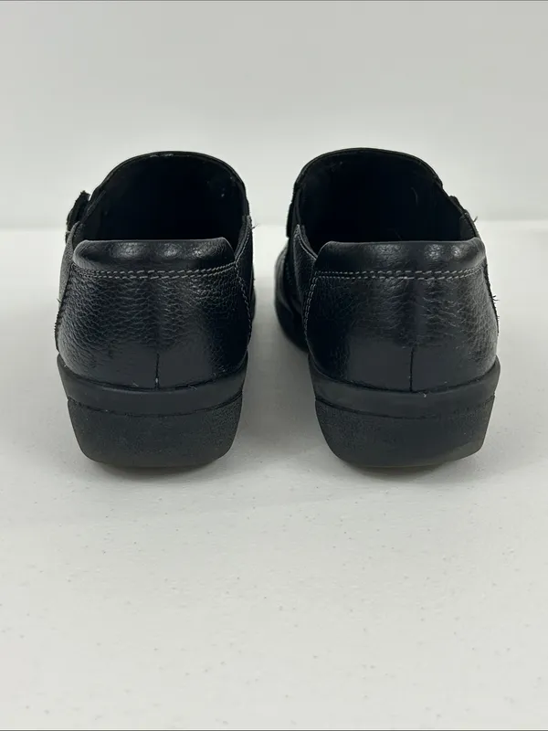 Clark’s Collection Women’s Black Cheyn Madi Slip On Flats Shoes Size 8M - Image 3