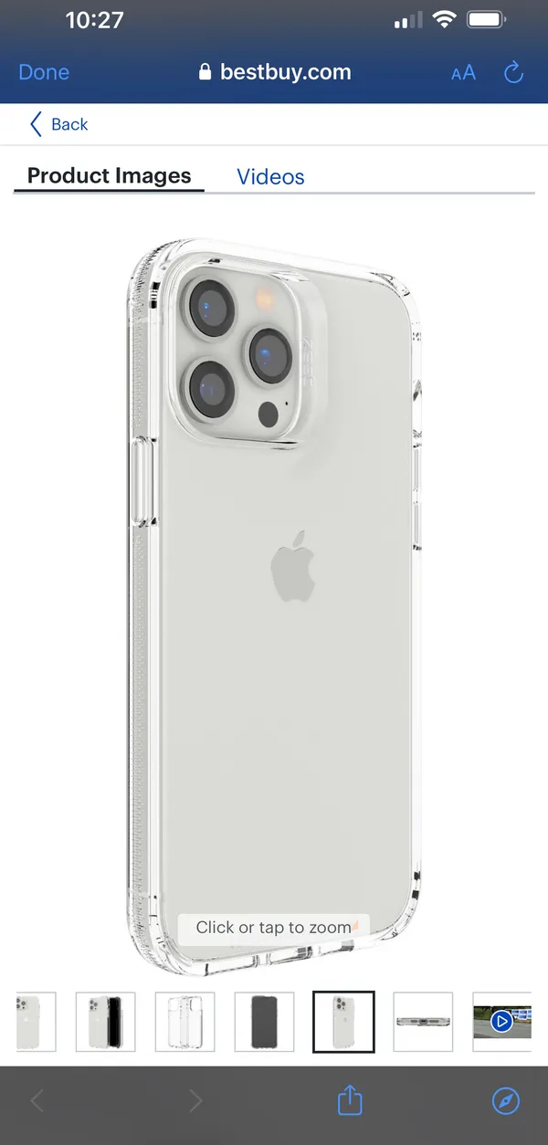 Zagg - Gear4 Crystal Palace Case for Apple iPhone 13 Pro Max - Clear - Image 2