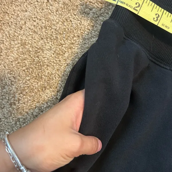 Nike Black Joggers Size Small - Image 5