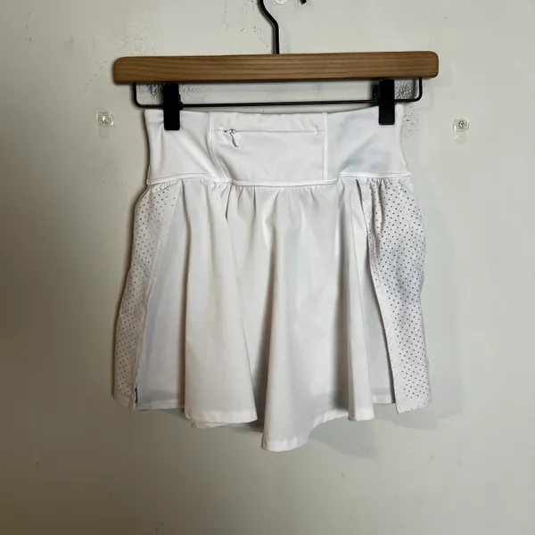 Spanx - Get Moving 14" Skort White Athletic Golf Pickleball Tennis Outdoors - Image 6