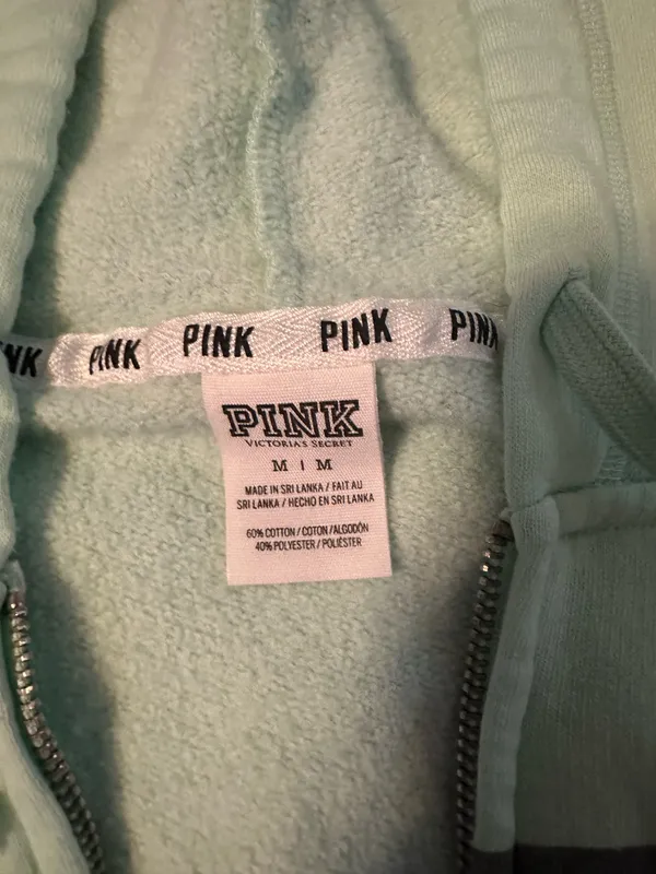 PINK Victoria's Secret Zip-Up Hoodie - Image 2
