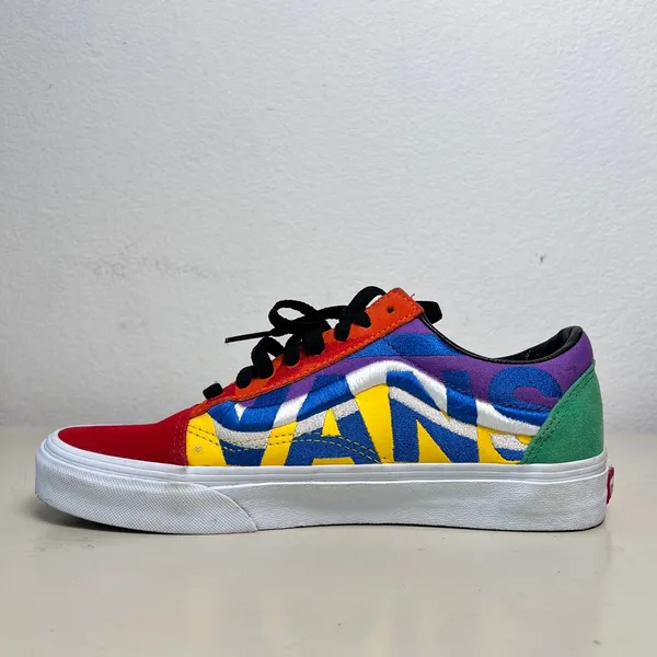 Vans Unisex Old Skool‎ Skate Shoes Multicolor 721454 Men’s 7.5 / Women’s 9 - Image 5