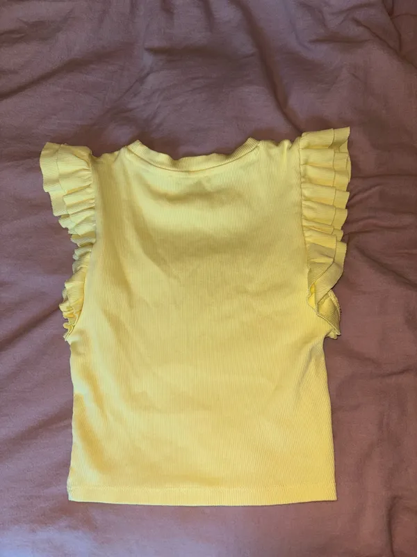 Zara yellow top size Small - Image 2