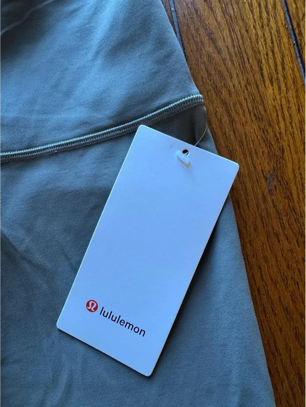 Lululemon Wunder Train High Rise 23” Grey Sage Size 6 NWT - Image 4