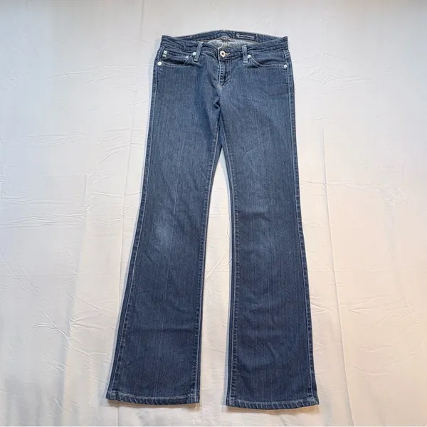 AG Adriano Goldschmied Soft Stretch Bootcut Flare Jeans Made in USA Sz 28💛 - Image 12