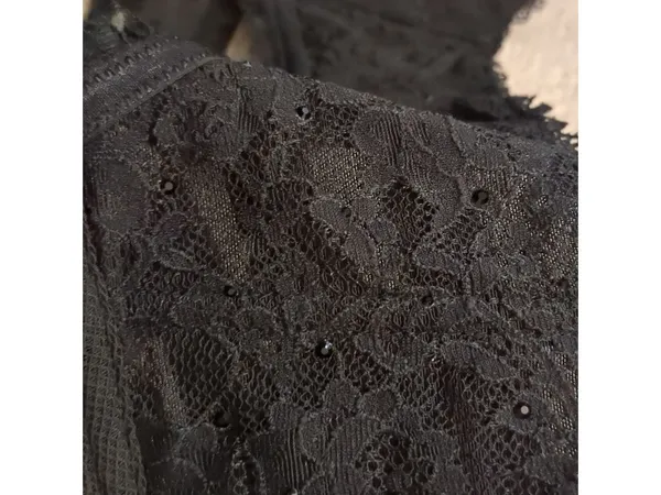 Victoria's secret black no wire corset bra size small - Image 3