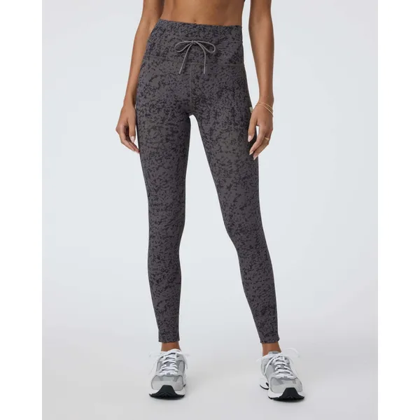 Vuori Daily Legging Womens XL Chia Stucco Abstract Print High Rise Drawstring - Image 2