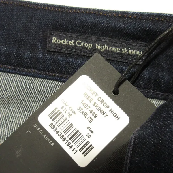 NWT Citizens of Humanity Rocket Crop in Starlite High Rise Skinny Sculpt Jean 25 - Image 4