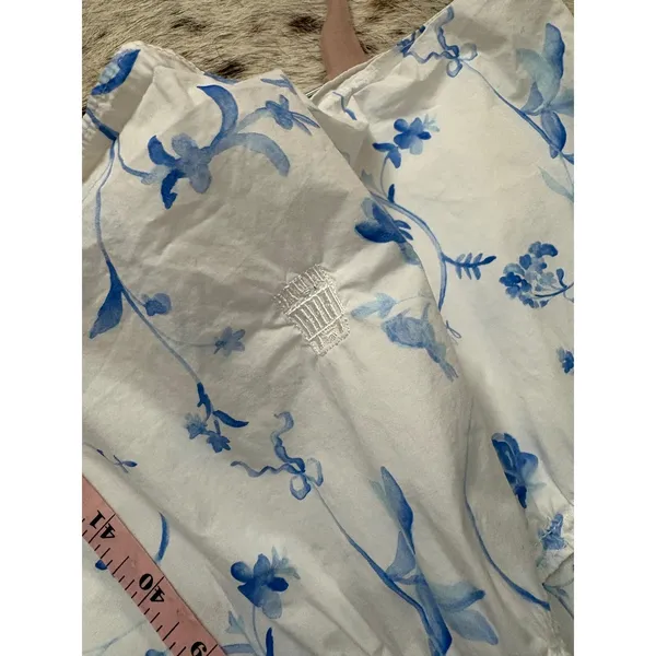 Hill House‎ The Ellie Nap Dress in Blue Botanical Size Large - Image 7