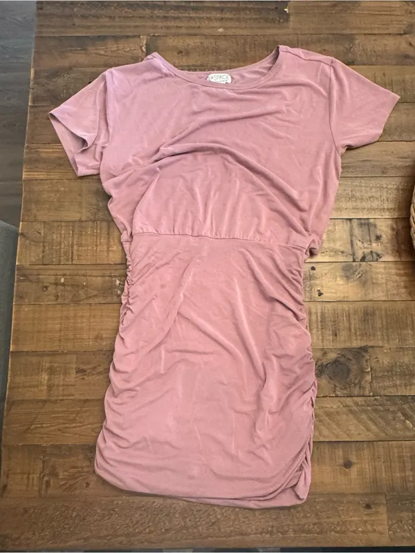 L*SPACE Balboa Dusty Rose Mini Dress‎ - Image 2