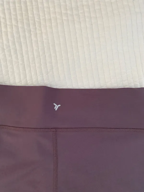 Old Navy burgundy purple flare leggings - Image 7