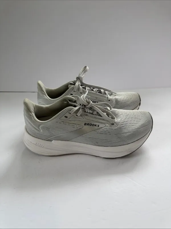 Brooks ghost women’s Light Gray Athletic Running Shoes - Image 2
