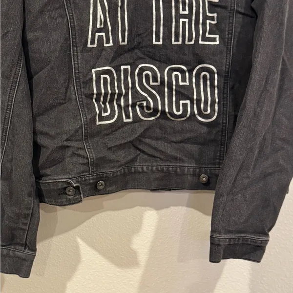 Panic At The Disco Denim Jacket XL NWOT Hot Topic Rare - Image 6