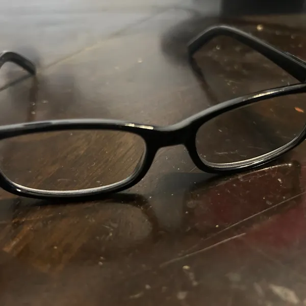 Black Rectangular Glasses Readers 3.25 unisex - Image 9