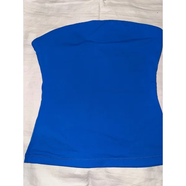 SUUKSESS Royal Blue Tube‎ Top Strapless Bodice Stretch XS - Image 2