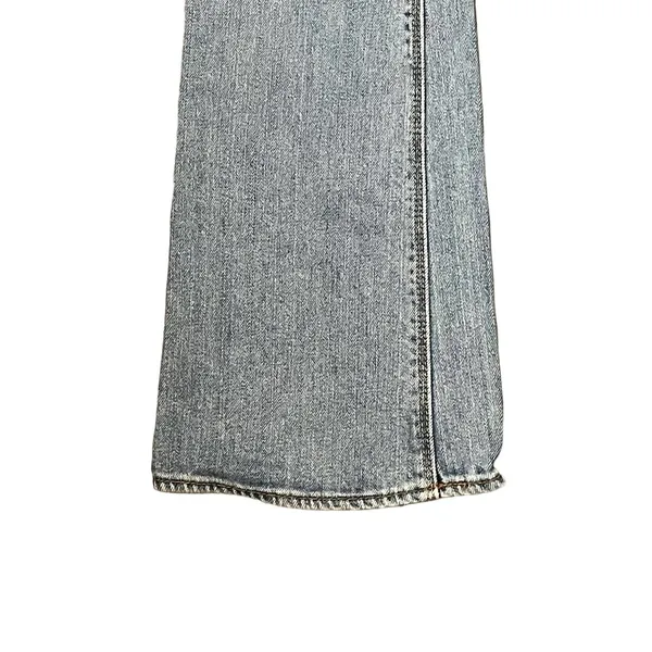 American Eagle Artist Stretch Flare Jeans Women Sz.0 Low-Rise Light Wash Denim - Image 3