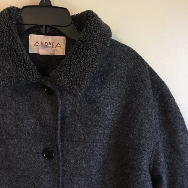 Andrea medium wool grey jacket‎ Gray - Image 3