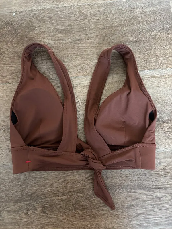 Everlane Renew Brown Nikini Top - Size Small - Image 2