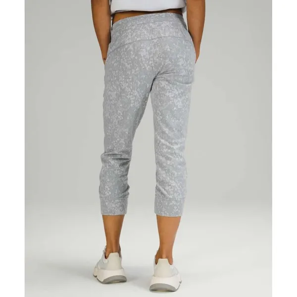 Lululemon Ready to Rulu‎ Jogger Crop Speckle Spritz Jacquard Rhino Grey Silver - Image 2