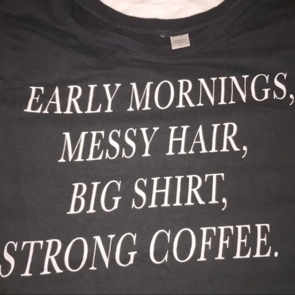 Small cute cozy morning graphic sweatshirt - Image 4