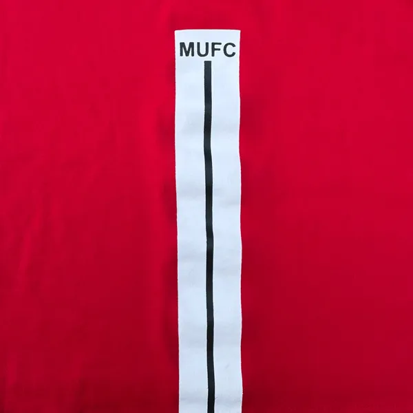Vintage Manchester United Red Soccer Futbol 2007/09 Home Jersey T-shirt - Image 9