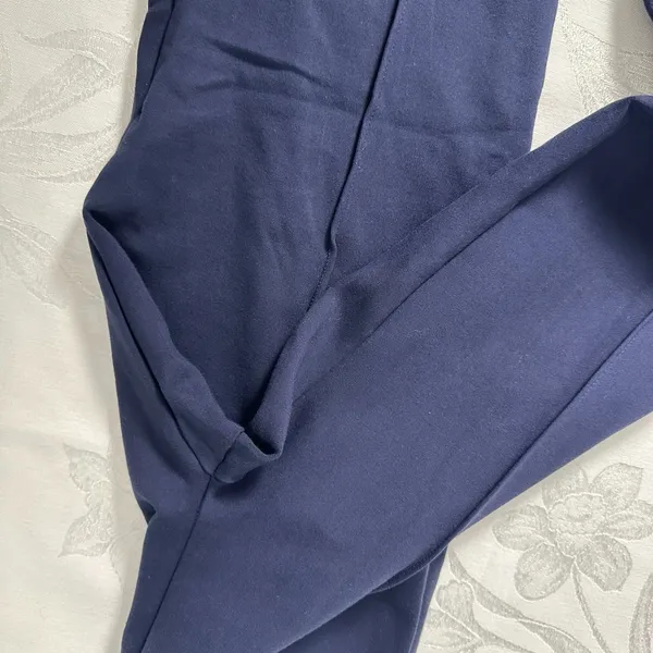 Lilly Pulitzer Size-S Women's Pants Ponte Travel Midnight Navy Pull On - Image 14