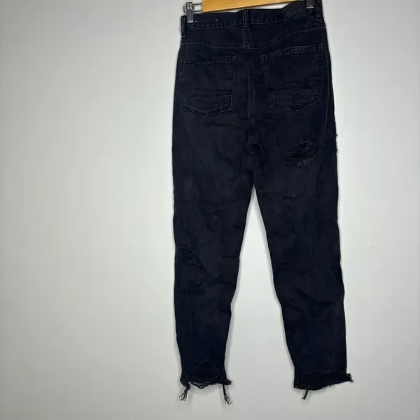 American Eagle- Black Jeans with Rips - Image 2