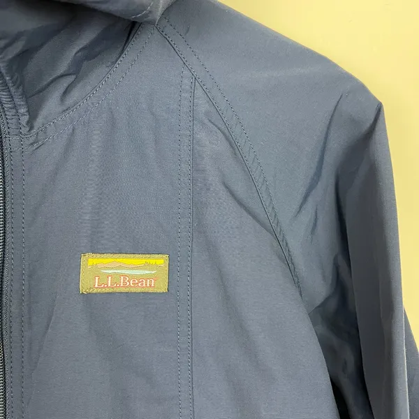 LL Bean Jacket Womens Small Navy Mountain Classic Full Zip Hoodie Lightweight S‎ - Image 4