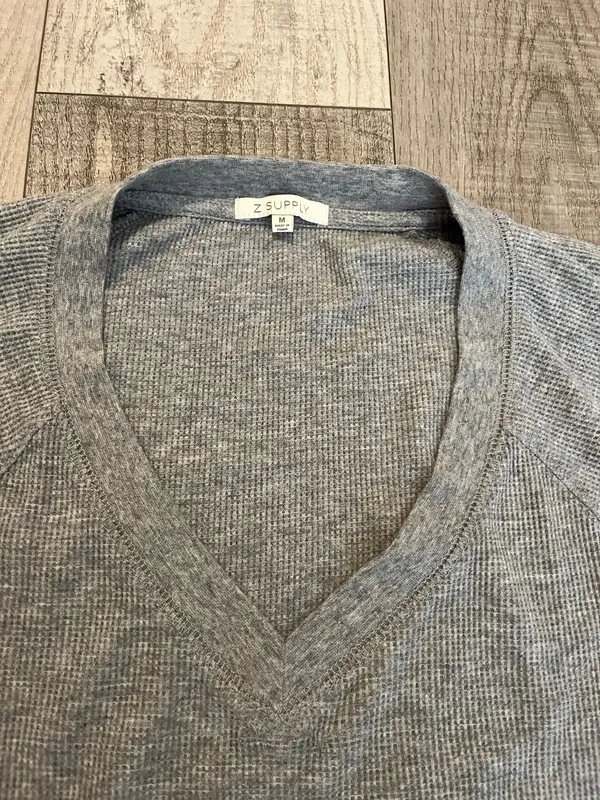 Z Supply Top Long Sleeve Heather - Image 2