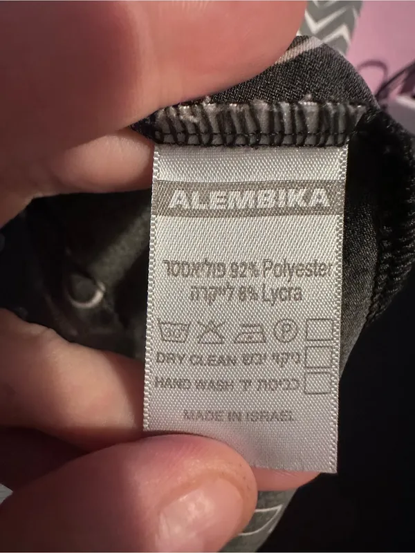 Alembika | Mixed-media Hooded Tunic Dress, size 4 (US 12-14) - Image 6