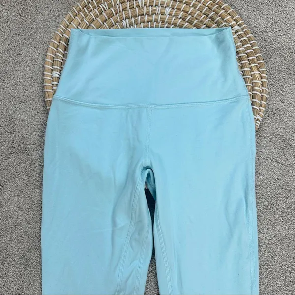 Lululemon Women’s Align High-Rise Pant Legging 25" Yoga in Cyan Blue Size 4 - Image 4