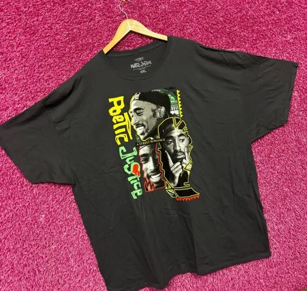 Poetic Justice A Street Romance movie T-shirt size 4XL - Image 3