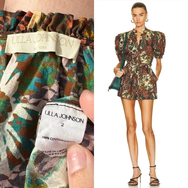 Ulla Johnson Tillie Cotton Poplin Blouse Top - Image 4