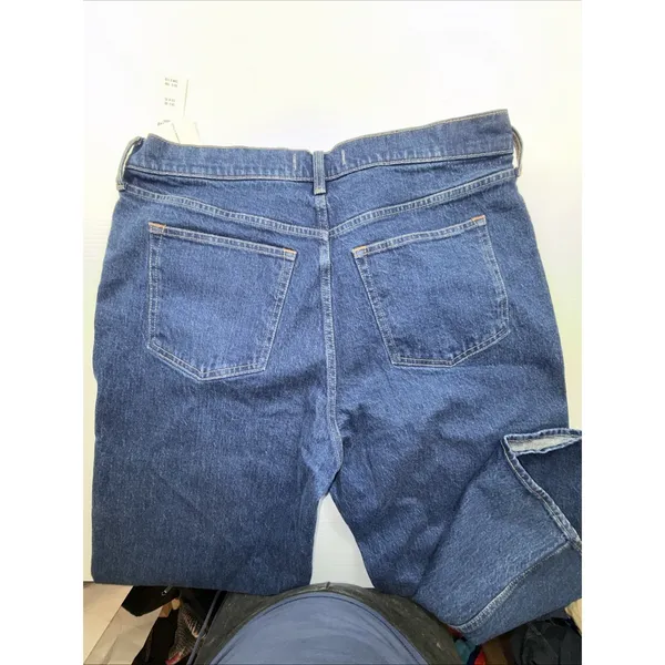 NWT Abercrombie & Fitch The 90s Relaxed High Rise Denim Jeans‎ 33 Short - Image 9