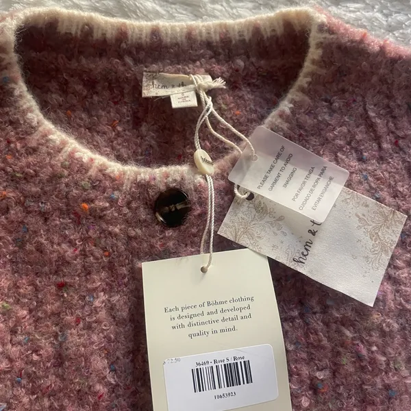Bohme Quincy Speckled Cardigan - Image 6