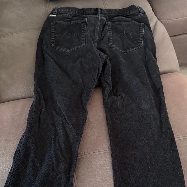 Women’s Columbia Black Corduroy Trousers Size 4 Regular - Image 9