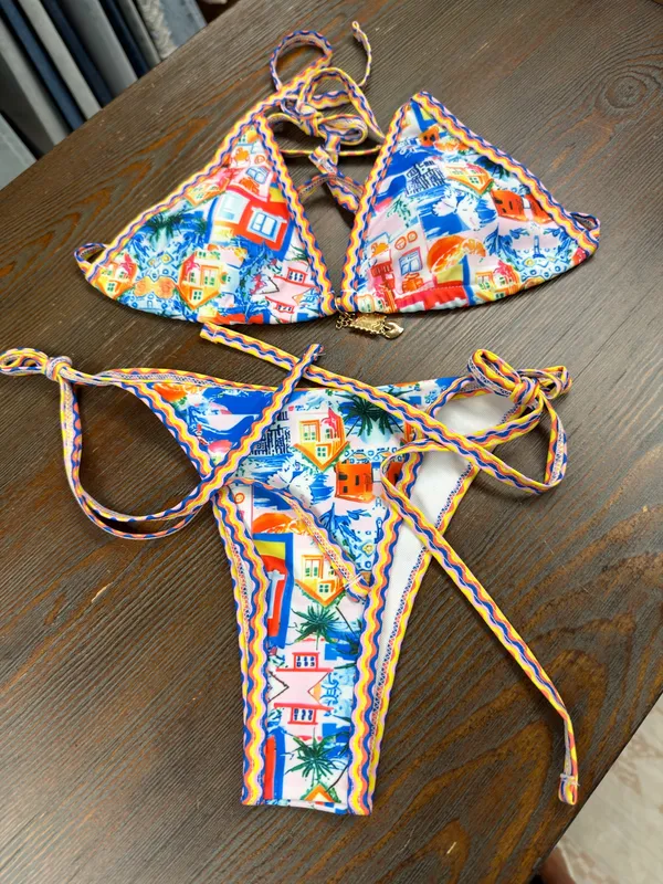 Boho Boutique Bikini Set Stitched  - Image 2