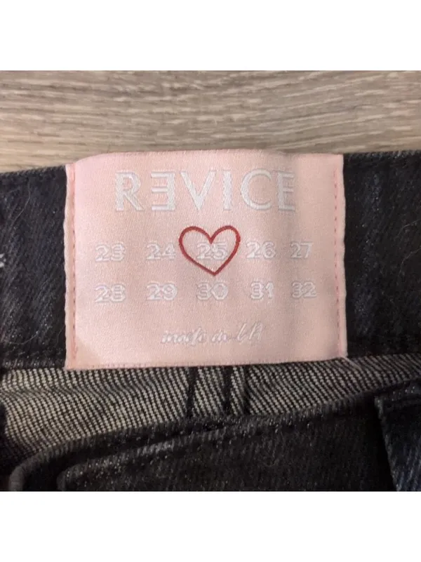Revice black distressed skinny jeans size 25 - Image 3