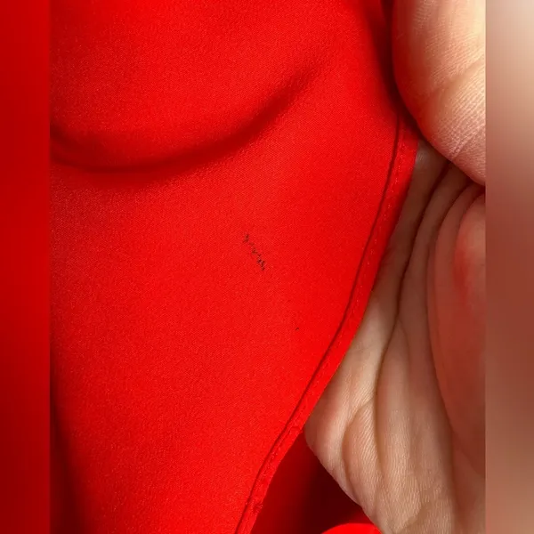 AMANDA‎ UPRICHARD Red Off-Shoulder Mini Dress Size Small Cocktail Party - Image 8