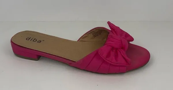 Pink Sandals Flip Flips Size 8 Runs Small - Image 5