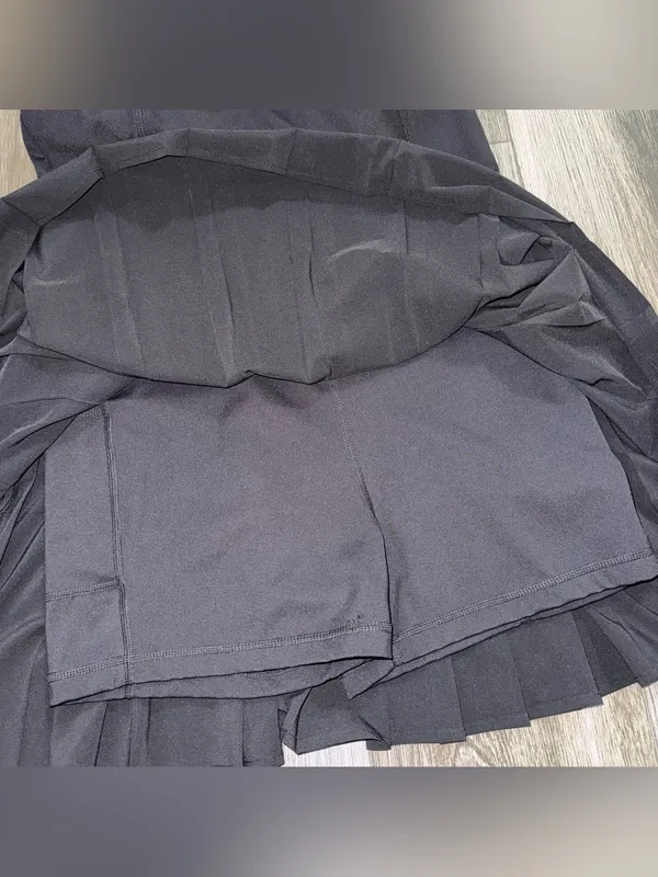 Love & Sports Sleeveless Tennis Dress Pleated Mini Size Medium - Image 6