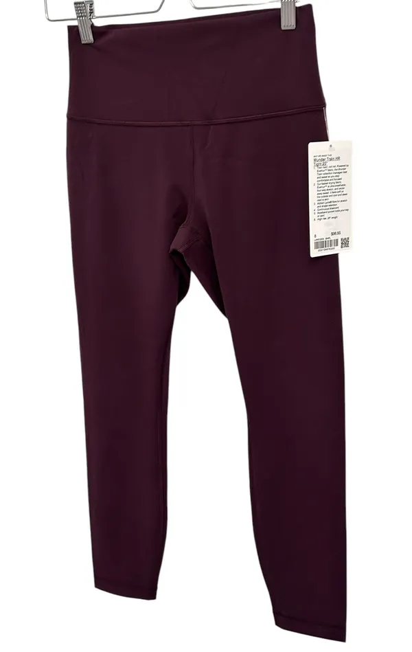 Wunder Train High-Rise Tight 25" Goodnight Plum Size8 NWT - Image 5