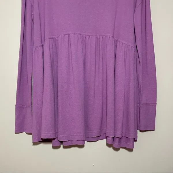 Free People Forever Your Girl Babydoll Long Sleeve Top - Image 3