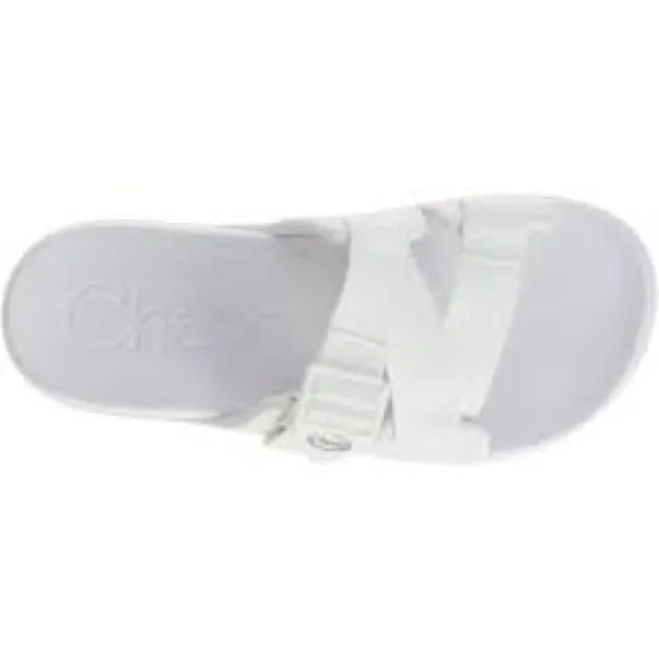 Chaco chillos slides sandals all‎ white size 10 - Image 2