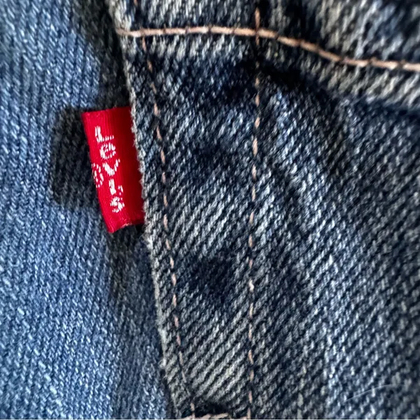Vintage Levis 525 Jeans Nouveau Low Bootcut Y2K 2000s Medium Wash‎ Size 8M - Image 6