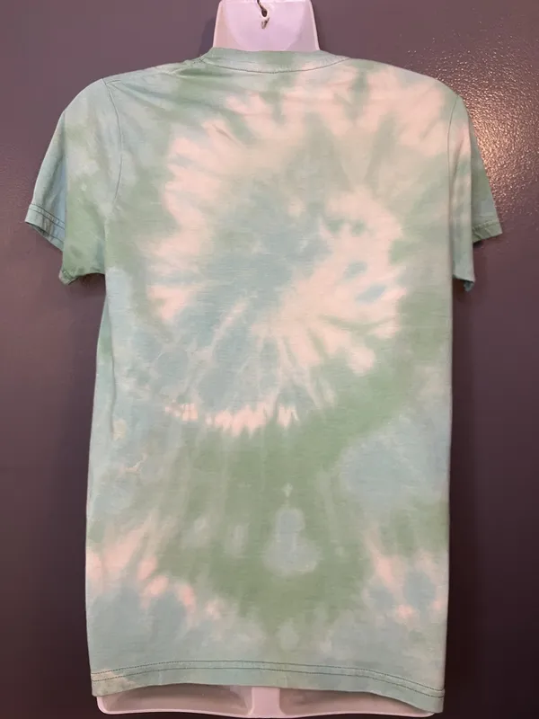 Sonoma Shirt Womens Small Green Tie Dye C.M. O'Brien Beer Darts Graphic Tee Top - Image 6