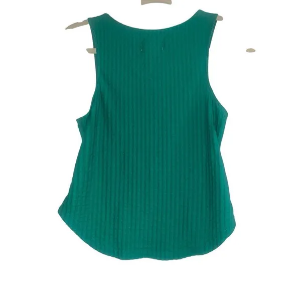 ✨Anthropologie MAEVE Sleeveless Square-neck Sz XS Tank Top In Green✨ - Image 5