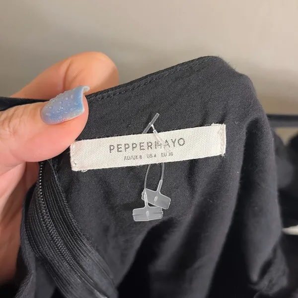 ✨Peppermayo San Sebastian Mini Black Sz 4 Dress✨ - Image 11